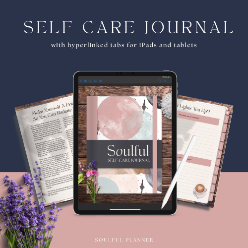 Soulful Self Care Digital Journal