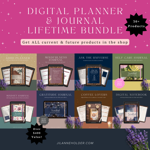 Digital Planner & Journal Lifetime Bundle